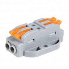 Κλέμμα ταχείας αυτόματης σύνδεσης καλωδίων 2 Εισόδων-2 Εξόδων 0,08-4mm² 32A 8-4862